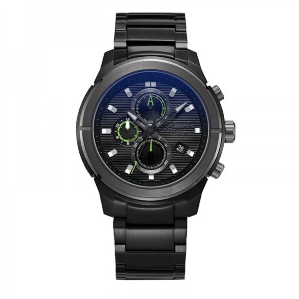 Alexandre Christie AC 6665 Black Green MCBEPBALE